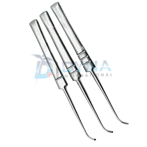 Oesch ชุดตะขอเกี่ยวหลอดเลือด3ชิ้นเครื่องมือผ่าตัดแบบแมนนวลสำหรับการกำจัดที่ละเอียดอ่อนสแตนเลส - Product Image 5