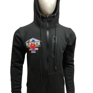 Survêtements respirants de couleur noire personnalisés prix d'usine Service OEM Costume d'hiver de luxe tendance doux - Product Image 6