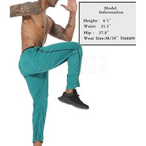 Pantalones de chándal de entrenamiento de cintura media ligeros para hombre más vendidos, personalizables, transpirables, de secado rápido, de alta calidad - Product Image 5