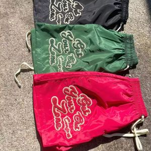 Pantalones cortos de gimnasio con bordado Cargo personalizado para hombre Pantalones cortos de nailon con estampado informal para hombre - Product Image 5