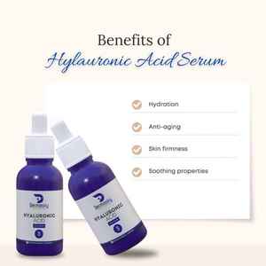 2025เดอร์มาสกี้ไฮยาลูรอนนิกเซรั่มบำรุงผิวหน้าแบบเหลว30มล. ให้ความชุ่มชื่นลึกความต้องการสูง - Product Image 3