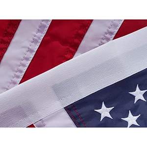 Drapeau américain USA TOP FLAGSINC 16x24, drapeau de bateau, drapeau extérieur robuste, fabriqué aux États-Unis, brodé, 1,3x2 pieds, bannière en nylon cousue - Product Image 4