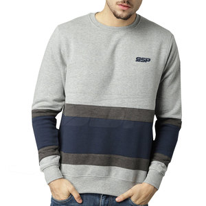 Meilleures ventes Sweatshirts de couleur unie de haute qualité pour hommes Vêtements d'hiver brodés personnalisés - Product Image 1
