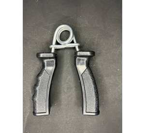 Color negro, resistente, Metal, gimnasio, muñeca, brazo, entrenador muscular, ejercitador, mango de espuma suave, fortalecedor de agarre de mano - Product Image 1