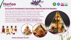 Huile de parfum fine Namaa Fragrances avec arôme actif pour la fabrication de parfums, utilisation en parfumerie, composé de parfum personnalisé, approvisionnement en vrac - Product Image 2