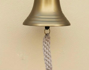 Cloche en laiton exclusive, finition design, cloche de qualité supérieure en laiton, adaptée au temple, à l'entrée de la maison, au jardin nautique et à l'extérieur - Product Image 4