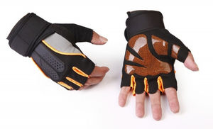 <b>Best</b> Selling High Quality Leather Gym Gloves Customized Fitness and Weightlifting Workout Gear Wholesale Offered - Product Image 2