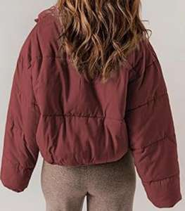Chaquetas personalizadas de Invierno para mujer, chaqueta acolchada con cremallera completa de manga larga, abrigos con bolsillos, servicio OME - Product Image 2