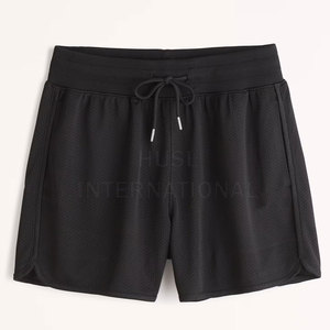 <b>Men's</b> Casual Solid Pattern Fitness Gym <b>Shorts</b> Sale Lightweight Breathable Polyester Mesh Mid Waist Drawstring 7 Inch <b>Zip</b> Pockets - Product Image 1