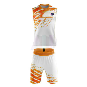 Ensemble de maillot et short de compression 7v7, léger, durable, respirant, séchage rapide, tissu 100% polyester, conçu pour une performance accrue - Product Image 2