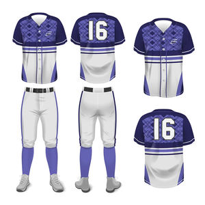 Prix pas cher 2024 haute qualité Sublimation imprimé respirant séchage rapide Football uniforme ensemble lourd médical gommage Baseball - Product Image 3