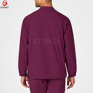 Vente en gros de vestes de gommage médical de haute qualité pour hommes Vestes de gommage pour hommes personnalisées de meilleur fournisseur - Product Image 3