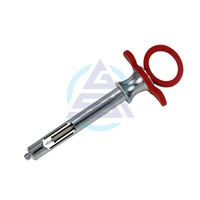 Fournitures dentaires Seringue dentaire | Seringue de laboratoire d'aspiration orthodontique dentaire en acier inoxydable de haute qualité