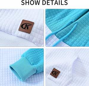 เสื้อฮู้ด Yun New 2025 สำหรับผู้ชาย สไตล์ลำลอง สีพื้น ปักโลโก้ได้ มีกระเป๋าใหญ่ ผ้าโพลีเอสเตอร์ 100% แห้งเร็ว มีซับใน เหมาะสำหรับฤดูหนาว - Product Image 5