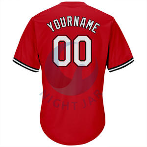 Camiseta de Béisbol de Manga Larga Unisex de Alta Calidad, Uniforme de Equipo Personalizado, Ropa Deportiva Transpirable, Talla Juvenil para Hombre - Product Image 4