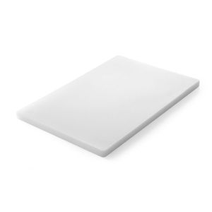 Planche à découper HENDI blanche 600x400mm, bloc de découpe de qualité supérieure pour la cuisine - Product Image 1