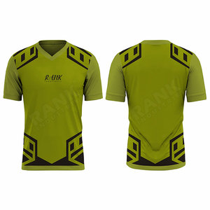 Maillot de jeu personnalisé avec logo, séchage rapide, 100 % polyester, respirant - Product Image 3