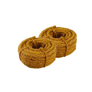 Cuerda de Fibra de Coco de Tejido Resistente para Uso Agrícola y Atado de Larga Duración en Ingeniería al Aire Libre y Trabajos Agrícolas - Product Image 1
