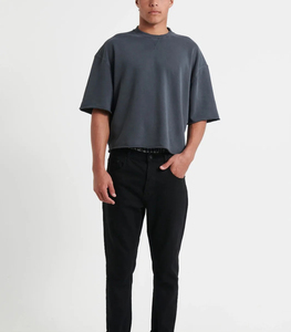 Camiseta Corta Oversize de Moda 2026, 100% Algodón, Venta al Por Mayor, Impresión DTG, para Hombre, Tejido de Punto - Product Image 5