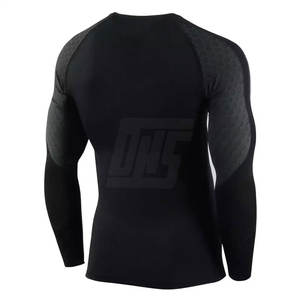 Prix d'usine Rash Guard MMA de sport personnalisé professionnel Rash Guard MMA imprimé de logo personnalisé - Product Image 2