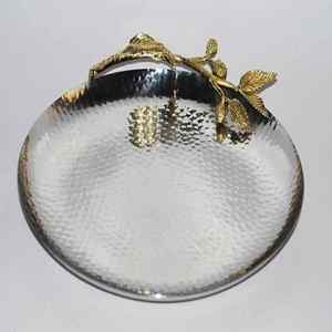 ถาดโลหะทุบสีทองสำหรับตกแต่งห้องครัวทันสมัยและถาดออกแบบร้านอาหาร - Product Image 3