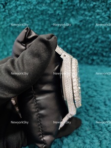 Diamant de haute qualité mécanique de luxe diamant montres VVS Moissanite montre Iced Out montre pour hommes femmes - Product Image 5