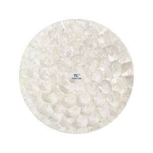 Nouveautés Sets de table décoratifs ronds en bambou peints à la main de haute qualité pour la vente en gros - Product Image 2