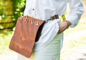 ที่ใส่กรรไกรตัดผมชุดเครื่องมือทำผมเข็มขัด LBB-0035ช่างทำผม - Product Image 5