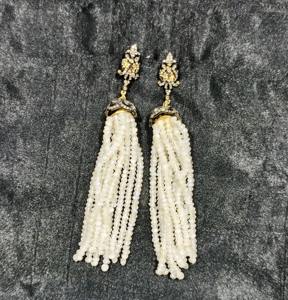 <b>Direct</b> Factory Supply Elegant Handmade Beaded Earrings <b>Beads</b> Jewelry for Special Occasions Available for Price - Product Image 4