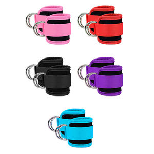 Accesorios de Gimnasio Heaven Earth, Tobilleras Ajustables para Ejercicios de Glúteos, Correas de Tobillo Acolchadas de Neopreno para Cierre - Product Image 1