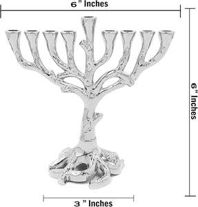 Tableware Use Item Modern Nickel Plating Finishing <b>Tree</b> Shape Leaves Design High Quality 9 lights Candelabra - Product Image 4