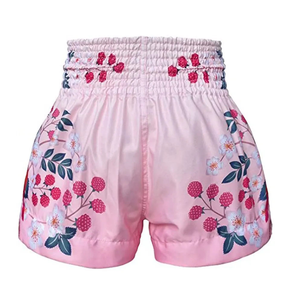 Pantalones cortos de Kick Boxing para hombre de alta calidad hechos a medida 2023, venta al por mayor, ropa de artes marciales para entrenamiento - Product Image 4