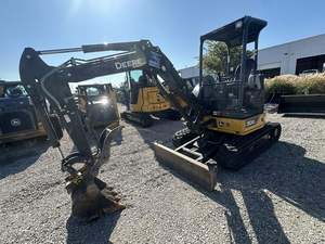 Meilleure mini-pelle Deere 30G EPA, 3 tonnes, 4 tonnes, moteur Kubota, pelle sur chenilles, mini-pelle agricole, mini-excavatrice avec godet à pouce - Product Image 3