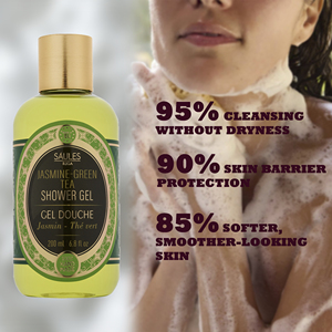Gel Douche Thé Vert Jasmin Pure Harmonie 200ml – Nettoyant Corporel Rafraîchissant et Hydratant pour l'Équilibre Quotidien de la Peau - Product Image 1