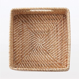 Paniers de rangement circulaires plats en rotin naturel Artex Green Earth, faits à la main, écologiques, modernes et multifonctionnels, fabriqués au Vietnam - Product Image 3