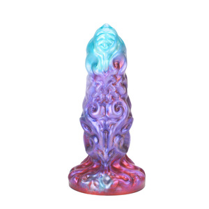 Grand Dildo Blanc avec Plug Anal Alien en Silicone Liquide, Jouet Adulte pour Hommes et Femmes - Product Image 3
