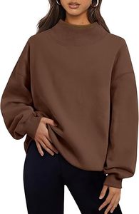 Moda mujer pulóver sudadera moda cuello alto diseño sudadera estilo cálido y cómodo - Product Image 4