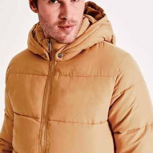 Chaqueta acolchada de hombre personalizada al por mayor con diseño de logotipo de temporada de invierno de estilo callejero chaqueta con características personalizadas para hombre - Product Image 4