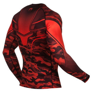 MMA BJJ Rash Guard compresión manga larga Top secado rápido personalizado sublimado camisa Jiu Jitsu Kimono de Jiu Jitsu - Product Image 4