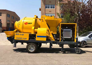 Construction Equipment 40m3/h Floor Screed Large Fine Stone <b>Concrete</b> Pump <b>Mixer</b> Diesel Engine <b>Concrete</b> Pump with <b>Mixer</b> <b>for</b> <b>Sale</b> - Product Image 3