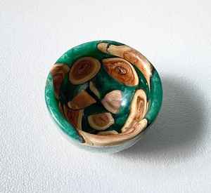 Tazón de Madera Natural, Diseño Moderno, Vajilla, Tazón de Madera, Diseño Pulido, Tazón para Servir Masa, Tazón para Servir Ensaladas, Artesanía en Madera - Product Image 3