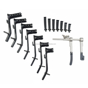 Retractor Lumbar Manual Profesional de Acero Inoxidable Alemán, Juego Completo/Parcial de 15 Piezas, para Cirugía Ortopédica, Color Negro - Product Image 1