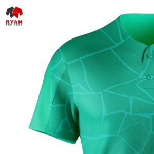 Camiseta elástica para hombre Material transpirable Ropa informal Camiseta elegante para hombre Tela de algodón Premium Impresión personalizada Servicios OEM y ODM - Product Image 4