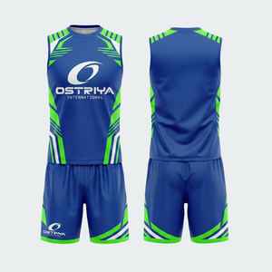 Maillot de football 7 contre 7 unisexe personnalisé au meilleur design, faible MOQ, technique de sublimation personnalisée, maillot de football américain 7 contre 7 imprimé - Product Image 3