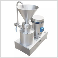 Ghee de moulin colloïdal fendu d'acier inoxydable faisant la machine de broyeur colloïdal de confiture de fabricant de beurre d'arachide