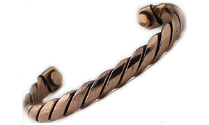 Imanes Bandas Pulseras Llevarlo tiene beneficios para la salud Terapia magnética Regalo de cobre Vintage Star BANGLES Aleación de cobre unisex - Product Image 5