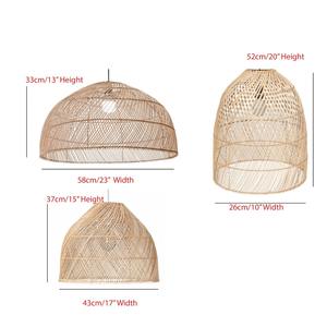 โคมไฟระย้าหวายสานแบบหรูหราเป็นมิตรต่อสิ่งแวดล้อมทำจากฝรั่งเศสโปร่งใสเป็นมิตรกับสิ่งแวดล้อม - Product Image 2