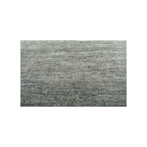 พรมถักมือสีน้ำเงินล้วน ทำจากขนแกะอัฟกันและปอกระเจา รุ่น AKWJ-1001 สำหรับใช้ในบ้าน - Product Image 3