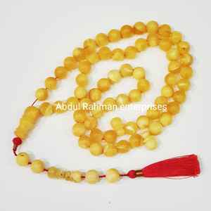 Hermoso Collar Tasbih Clásico Islámico con Cuentas de Resina - Elegantes Herramientas de Oración Espiritual y Accesorios Culturales para Mujeres - Product Image 4