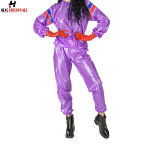 Professional Gym Wears <b>Sauna</b> <b>Suit</b> Hot Sales Customized Fitness Weight Loss Sweat Pvc <b>Sauna</b> <b>Suit</b> Cheap Price Polyester <b>Sauna</b> <b>Suit</b> - Product Image 3